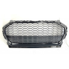 Передня решітка RSQ-Style без лого (2020-2025, чорна) для Ауди Q5 рр