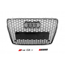 Передня решітка RSQ-Style (чорна з хромом) для Ауди Q7 2005-2015 рр