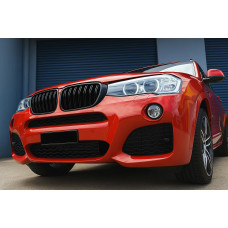 Ніздрі M-Look (2014-2018, Чорний глянець) для BMW X3 F25 рр