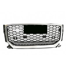 Передня решітка RSQ-Style (2016-2024, чорний з хромом) для Ауди Q2 2016- рр