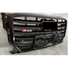 Передня решітка SQ-Style V2 (2016-2024, чорний) для Ауди Q2 2016- рр