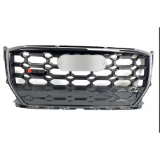 Передня решітка SQ-Style V1 (2016-2024, чорний) для Ауди Q2 2016- рр