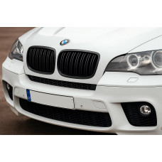 Ніздрі M-Look V2 (чорний глянець) для BMW X6 E71 2008-2014 рр
