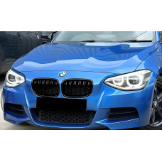 Ніздрі M-Look (2011-2014, чорний глянець) для BMW 1 серія F20/F21 рр