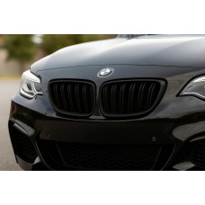 Ніздрі M-Look (чорний матовий) для BMW 2 серія F22/F23 2014-2021 рр