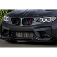 Ніздрі M-Look (M-Color з хром окантовкою) для BMW 2 серія F22/F23 2014-2021 рр
