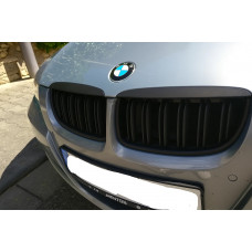 Ніздрі M-Look (для E-90/91 2005-2008, чорний матовий) для BMW 3 серія E90/E91 рр