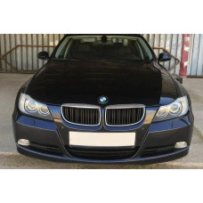 Ніздрі M-Look (для E-90/91 2005-2008, чорний глянець з хром окантовкою) для BMW 3 серія E90/E91 рр