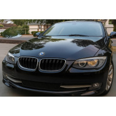 Ніздрі M-Look (для 2010-2013, чорний глянець з хром окантовкою) для BMW 3 серія E92/E93 рр