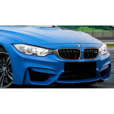 Ніздрі M-Look (чорний глянець з хром окантовкою) для BMW 3 серія F30/F31 2012-2019 рр