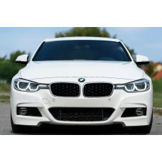 Ніздрі Diamond Black (хром окантовка) для BMW 3 серія F30/F31 2012-2019 рр
