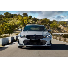 Ніздрі 1 Bar (2022-2026, чорний глянцевий) для BMW 3 серія G20/G21 2018- рр