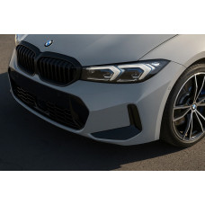 Ніздрі 1 Bar (2022-2026, чорний матовий) для BMW 3 серія G20/G21 2018- рр