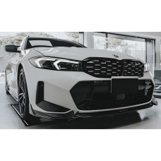 Ніздрі Diamond Silver (2022-2026, чорна окантовка) для BMW 3 серія G20/G21 2018- рр