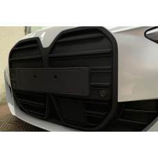 Ніздрі CS-Style (для I4 G26,2022-2026, чорний матовий) для BMW 4 серія G22/23/26 2020- рр