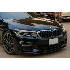 Ніздрі M-Look (2017-2020, чорний глянець з хром окантовкою) для BMW 5 серія G30/G31 рр