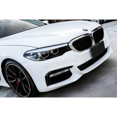 Ніздрі 1 Bar (2017-2020, чорний глянець з хром окантовкою) для BMW 5 серія G30/G31 рр