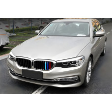 Ніздрі 1 Bar (2017-2020, M-Color з хром окантовкою) для BMW 5 серія G30/G31 рр