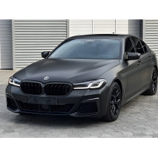Ніздрі M-Look V1 (2021-2026, чорний матовий) для BMW 5 серія G30/G31 рр