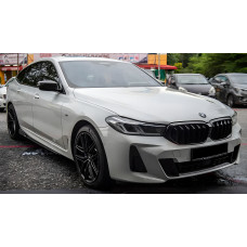 Ніздрі M-Look (2020-2023, чорний глянець) для BMW 6 серія G32 2017- рр