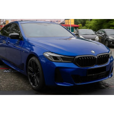 Ніздрі M-Look (2020-2023, чорний матовий) для BMW 6 серія G32 2017- рр