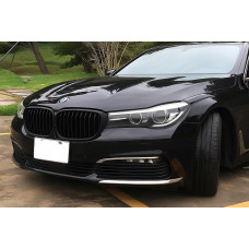 Ніздрі 1 Bar (2016-2019, чорний матовий) для BMW 7 серія G11/G12 рр