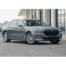 Ніздрі 1 Bar (2019-2022, чорний глянець) для BMW 7 серія G11/G12 рр