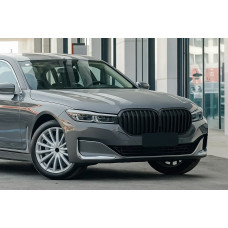 Ніздрі 1 Bar (2019-2022, чорний матовий) для BMW 7 серія G11/G12 рр