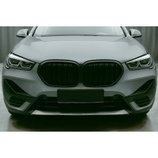Ніздрі M-Look (2020-2022, чорний матовий) для BMW X1 F48 рр