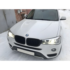 Ніздрі M-Look (2014-2018, чорний матовий) для BMW X3 F25 рр