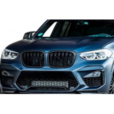 Ніздрі M-Look (2018-2021, чорний матовий) для BMW X4 G02 2018- рр