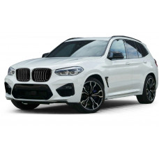 Ніздрі 1 Bar (2018-2021, чорний глянцевий) для BMW X3 G01 2018- рр