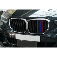 Ніздрі M-Look (2019-2022, M-Color з хром окантовкою) для BMW X5 G05 2019- рр