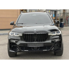 Ніздрі M-Look (2019-2022, чорний глянцевий) для BMW X7 G07 2019- рр