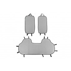 Накидки на задні сидіння (к-т, Сірий з сірою ниткою)
