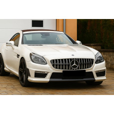 Передня решітка GT Panamericana для Mercedes SLK R172 2011-2016 рр