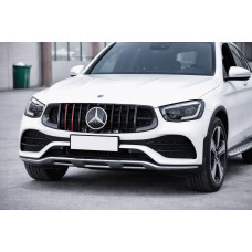 Передня решітка Rocket (для GLC 43 AMG/GLC 63 AMG/AMG-Line 2019-2022) для Mercedes GLC X253 рр