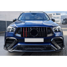 Передня решітка Rocket (для AMG-Line/GLE53/GLE63 2019-2023) для Mercedes GLE coupe C167 2019- рр