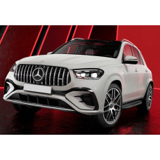 Передня решітка GT Panamericana (для AMG-Line/GLE53/GLE63 2023-2026) для Mercedes GLE W167 2018- рр
