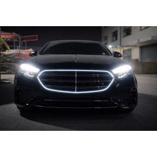 Передня решітка в стилі W223 AMG-Line з Led для Mercedes E-сlass W214 2023- рр