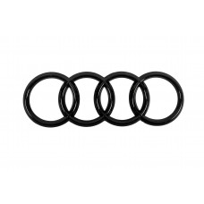 Передня емблема Ауди Black (285 мм на 100 мм) для Ауди
