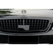 Решітка радіатора Maybach Black (2009-2013) для Mercedes S-сlass W221 рр