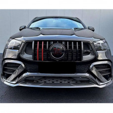 Решітка радіатора GT Panamericana GT-R Carbon (для AMG-Line/GLE53/GLE63 2019-2023) для Mercedes GLE coupe C167 2019- рр