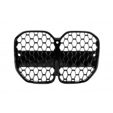 Ніздрі Diamond (для G22/23, чорний глянцевий) для BMW 4 серія G22/23/26 2020- рр