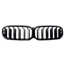 Ніздрі M-Look V3 (2021-2023, чорний глянець) для BMW 5 серія G30/G31 рр