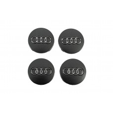 Заглушки у диски 60/58мм графіт ad5957g (4 шт) для Ауди