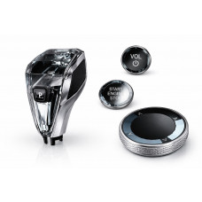 Комплект кришталевих елементів салону (селектор АКПП -2026 кнопки) для BMW X5 G05 2019- рр