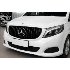 Передня решітка GT Panamericana Black (2019-2023 для V-class) для Mercedes Vito/V-class W447 2014- рр