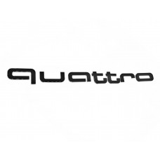 Напис Quattro Black для Ауди