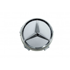 Ковпачки на диски (хром, 1 шт) для Mercedes Sprinter W901/902/903/904/905 1995-2006 рр